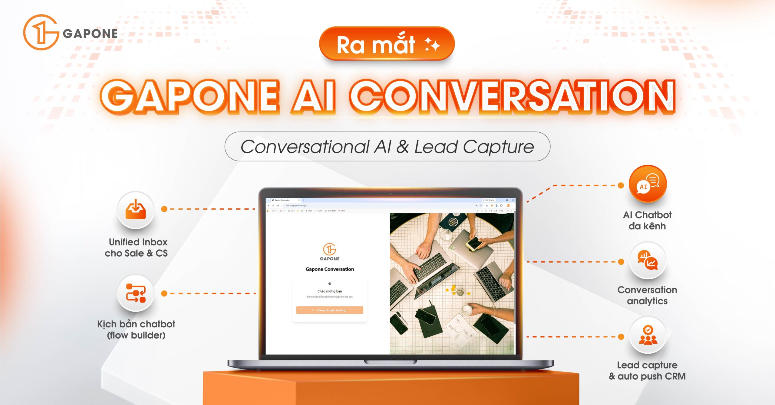 GAPIT ra mắt GapOne AI Conversation (1) GAPIT ra mắt GapOne AI Conversation (1)