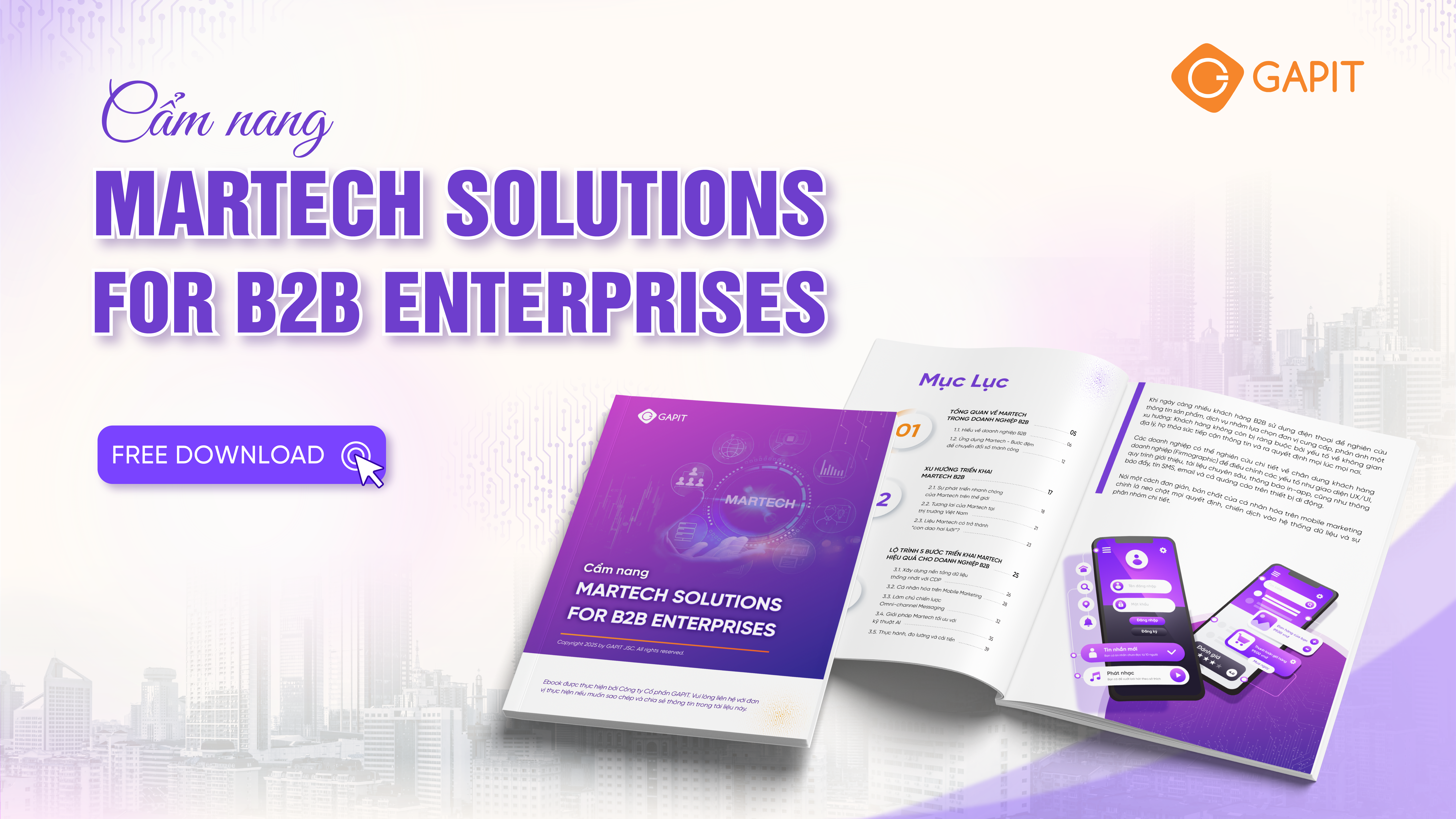 Cẩm nang Martech Solutions For B2B Enterprises