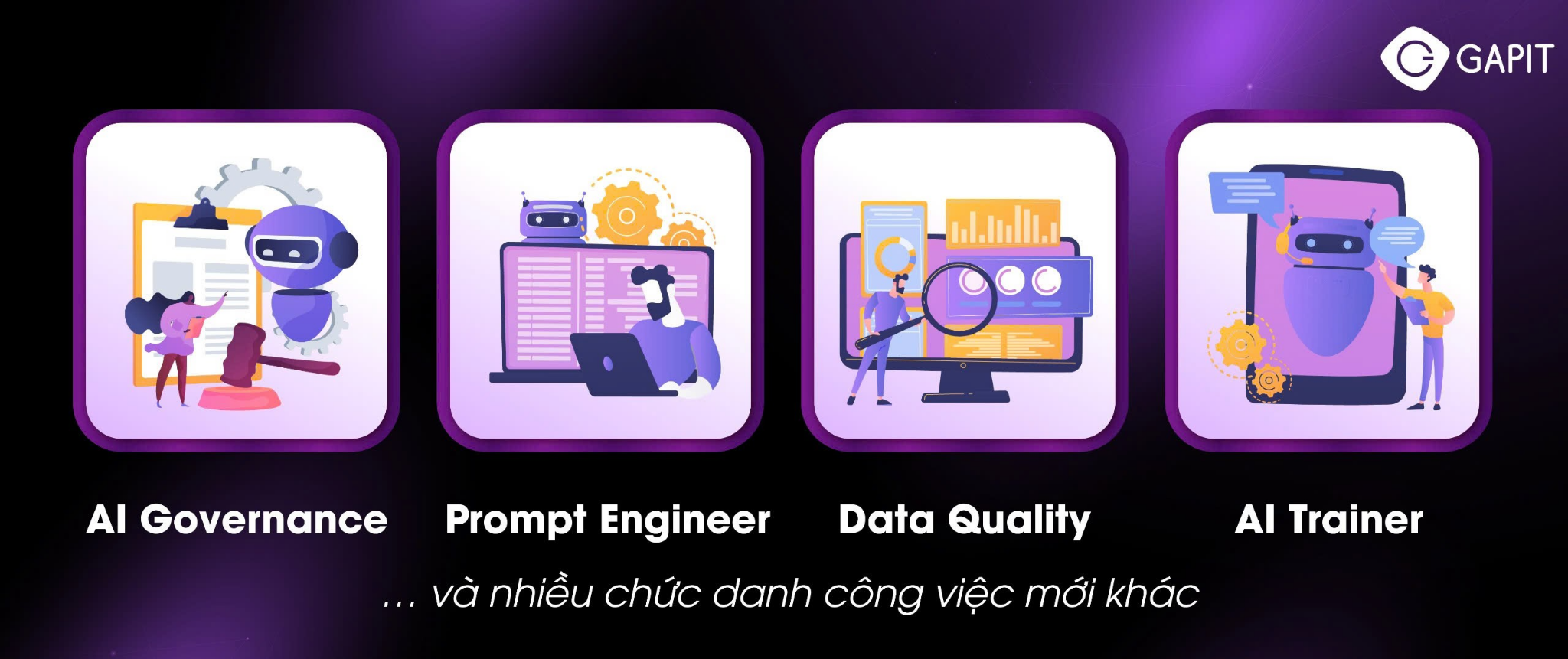 Xuất hiện các công việc mới liên quan tới AI