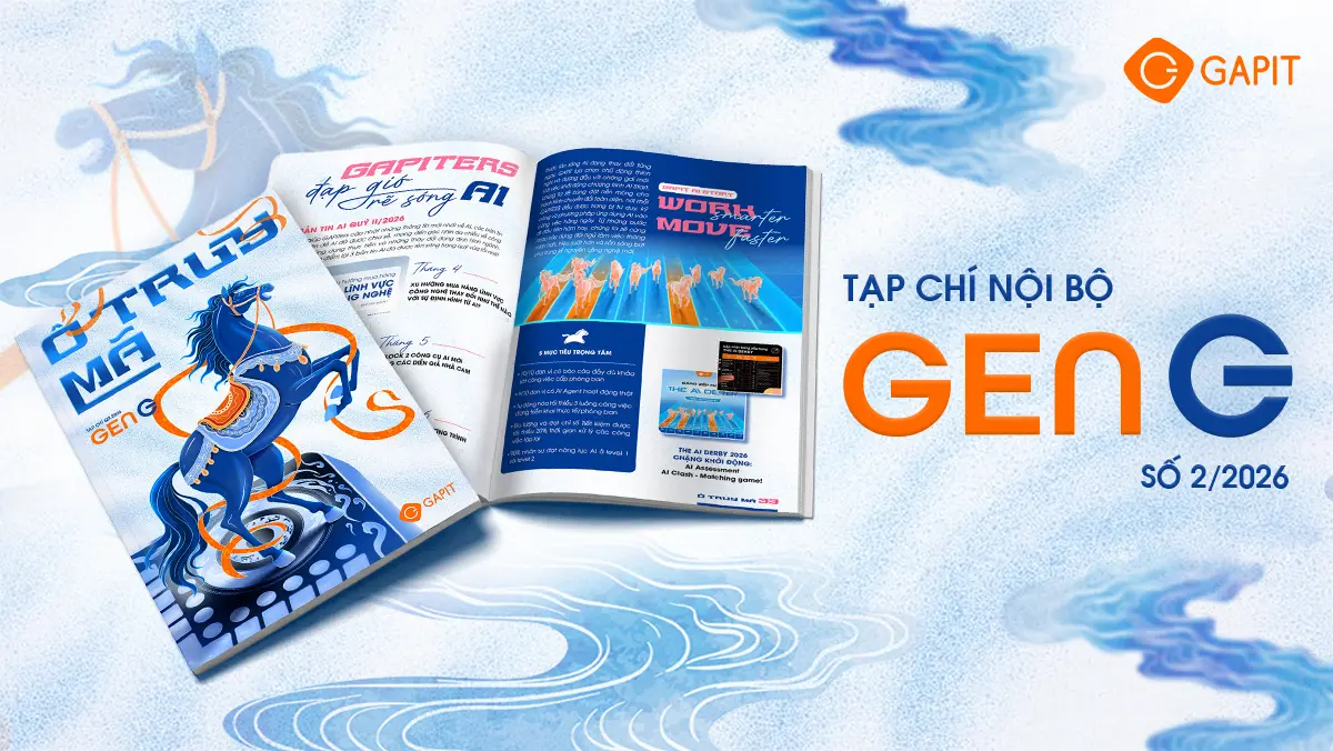GAPIT ra mắt tạp chí nội bộ 02.2026 | Ô Truy Mã