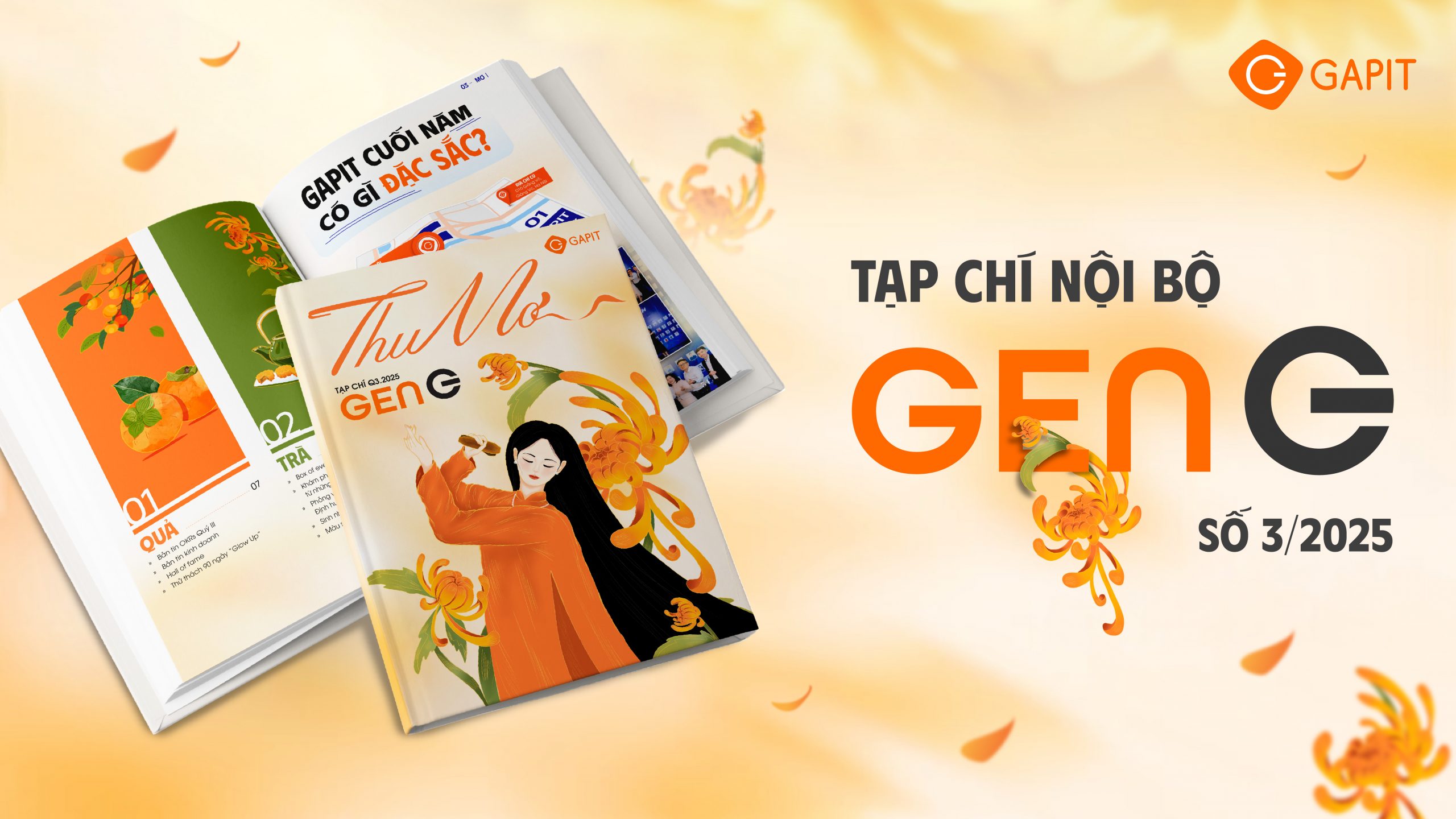 Tạp chí nội bộ Gen G Thu Mơ Tạp chí nội bộ Gen G Thu Mơ