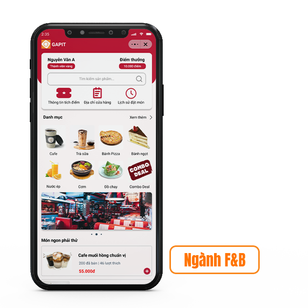 Zalo Mini App ngành FnB