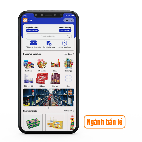 Zalo Mini App ngành bán lẻ
